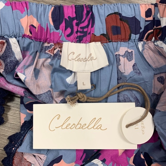 CLEOBELLA hedy midi dress in‎ Waterlily purple multi Sz Large NWT - Picture 15 of 16